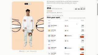 Patched Demo: Live USDC Auctions for Ad Spots on Your Outfit | Monad + Privy