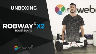 Wir PACKEN das Hoverboard ROBWAY X2 AUS!  Neue Generation | Unboxing Deutsch