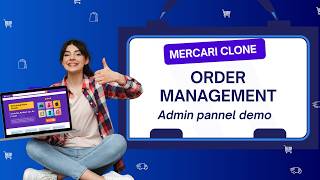 Mercari Clone Order Management Admin Panel Demo #cloneifypro #reels #mercariclone #marketplace