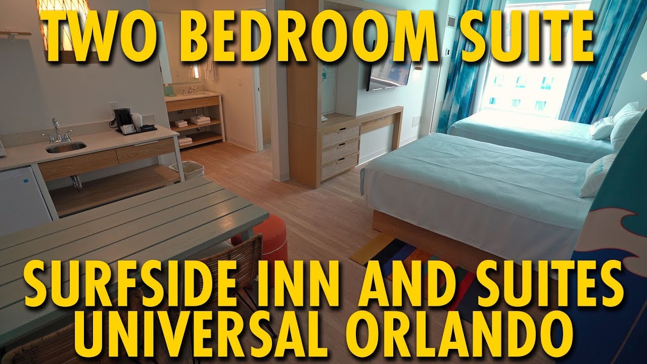 2 Bedroom Suite At Universal S Endless Summer Resort Surfside Inn And Suites Universal Orlando