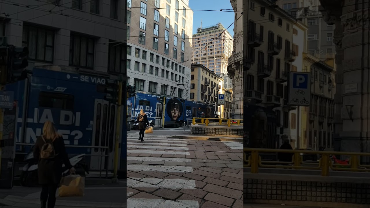 Milano:  Tramvaiul Jumbotram 