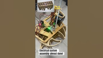 Walking table - electric system almost done ✅ #3dprinting #engineering #robot