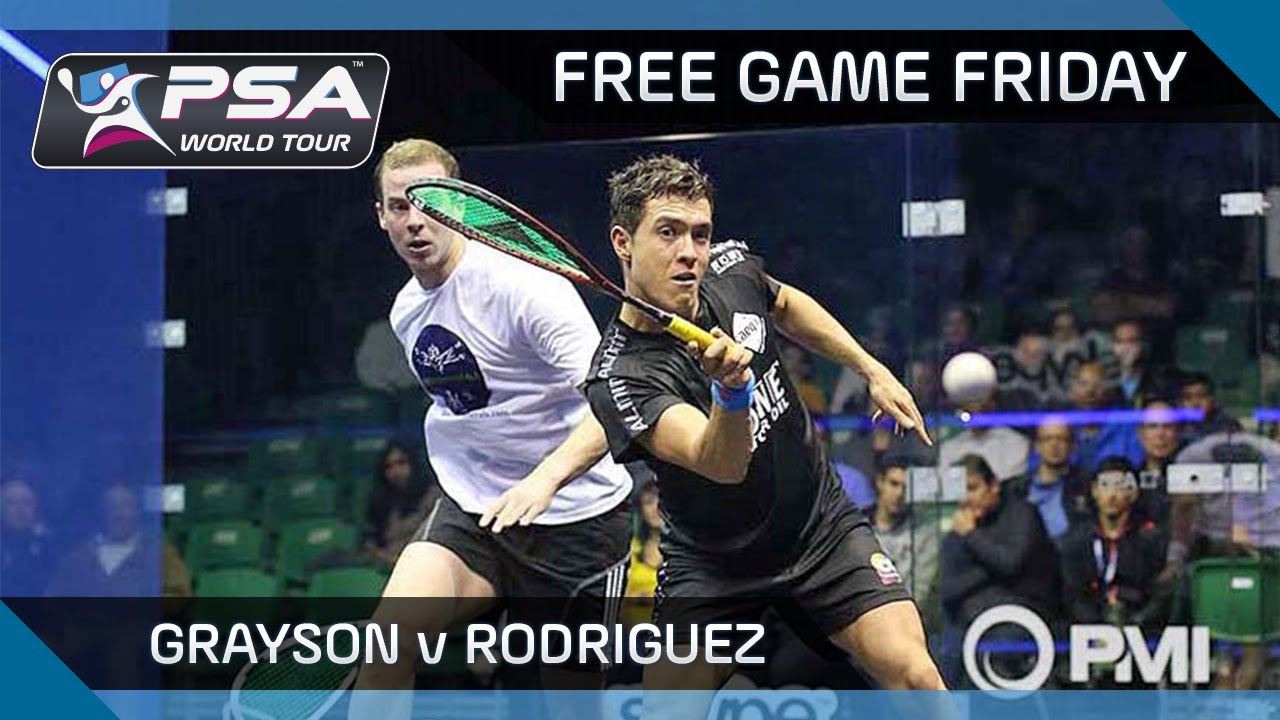 Squash: Free Game Friday - Grayson v Rodriguez - World Championship 2015