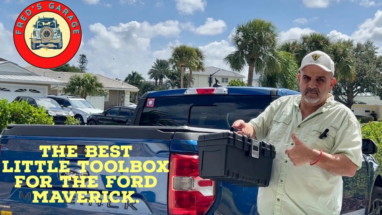 The perfect little toolbox for your Ford maverick, it goes under