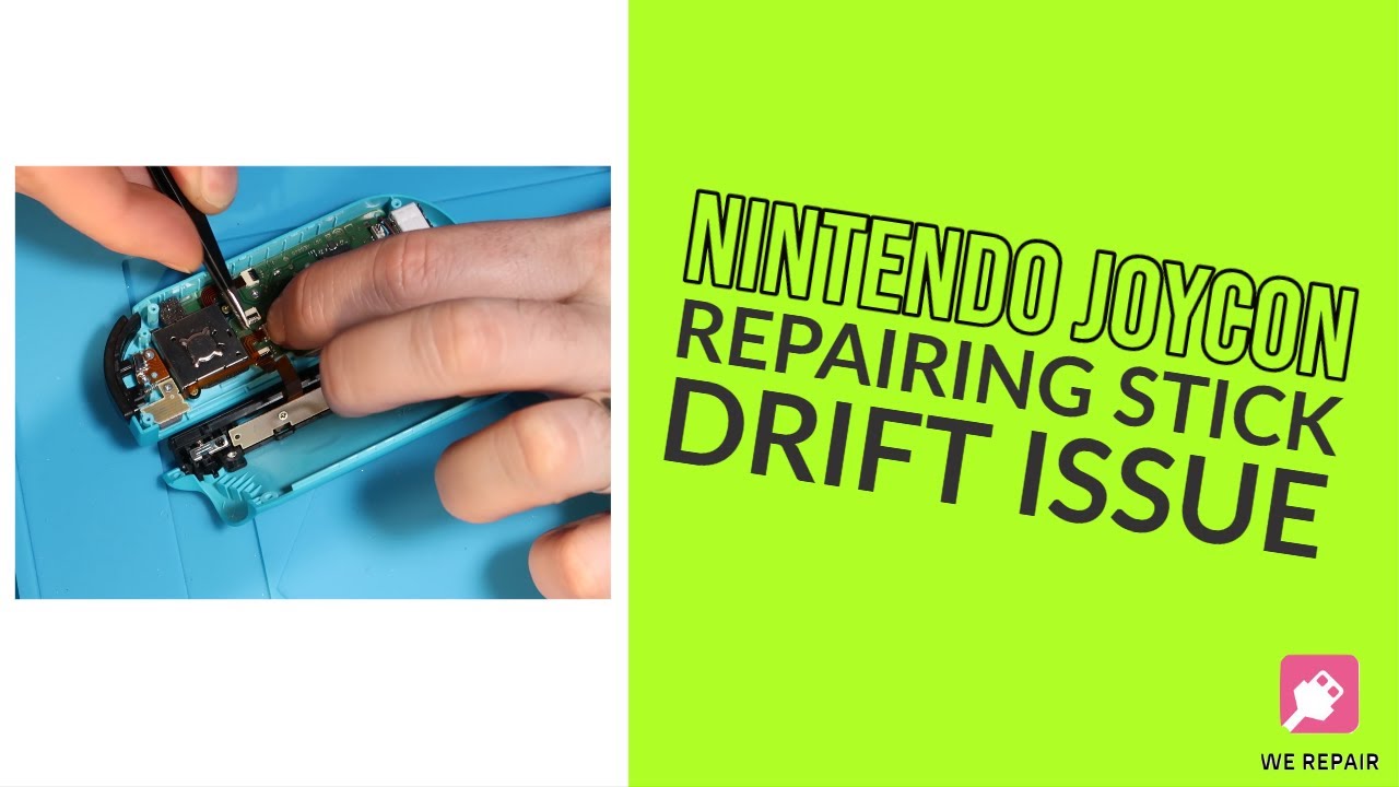 Nintendo Switch JoyCon Repair Stick Drift Issue YouTube