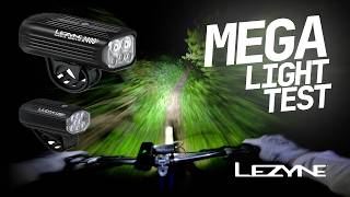Night ride test of Lezyne MEGA DRIVE 2400+ & LITE DRIVE 1200+ screenshot 3