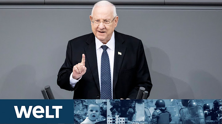 LIVE DABEI - BUNDESTAG: Rivlin und Steinmeier sprechen in Holocaust-Gedenkstunde