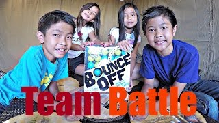 Bounce-Off Board Game Battled Between 2 Teams Of Toy Hunting Multiple Games & Tutorial screenshot 5