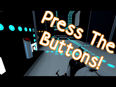 || Press The Buttons! || Portal 2 Walkthrough | funmovieproduction