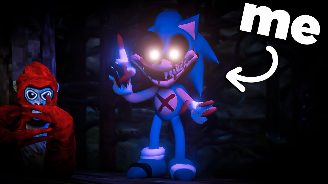 Scaring Players as Creepypastas in Gorilla Tag