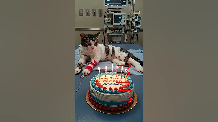 #animalintelligence #cat #cake #o #cute #aiandcats #happybirthday #aicats #funny #kitten #o