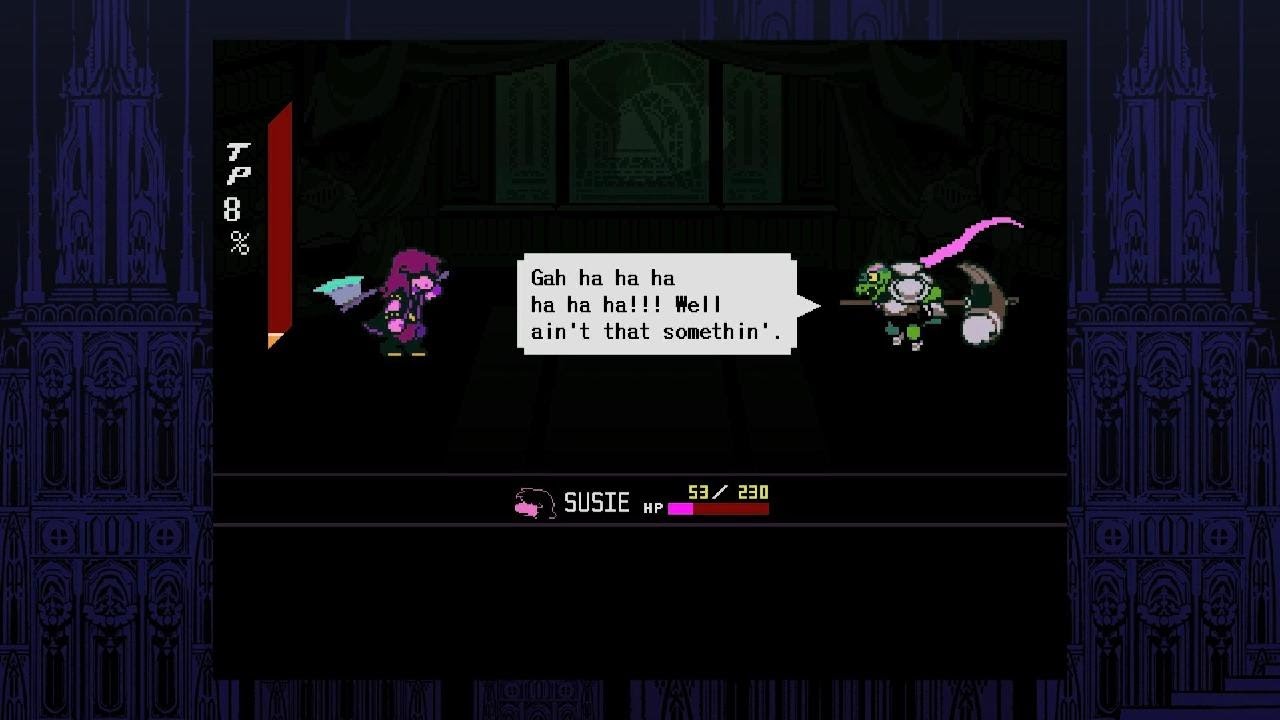 Gerson, Hammer of Justice Secret Boss Battle | DELTARUNE Chapter 4 ...