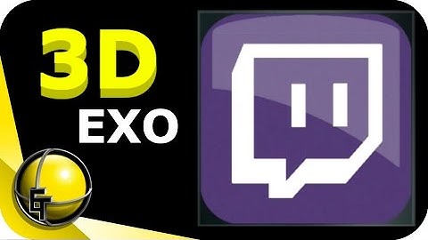 SiS IS ON TWITCH - Advanced Warfare - 3D Twitch Emblem - Twitch Logo Tutorial