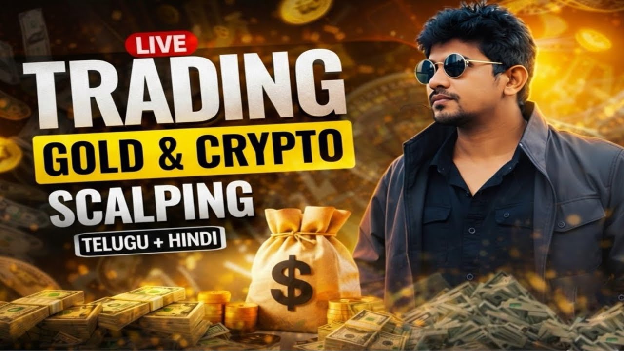 LIVE Crypto Gold  Trading & Market Analysis | 1 Feb 2026 | Q Trade Journal