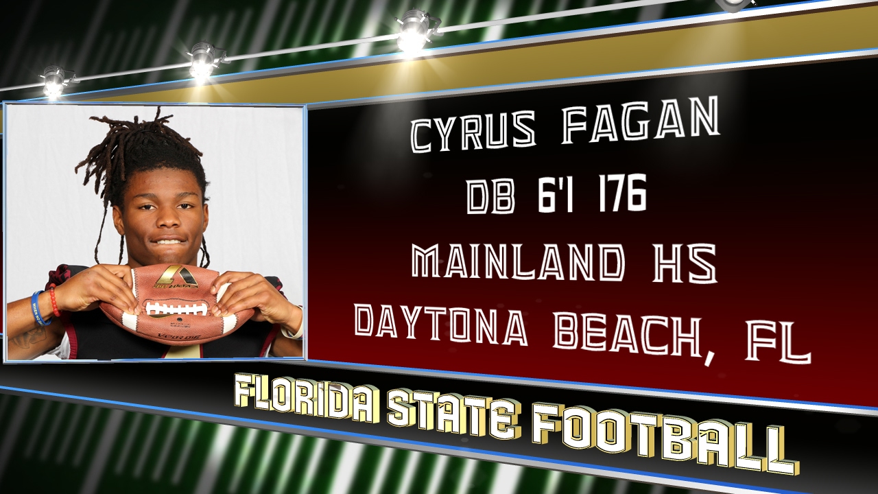 football score 2017 Signing Day: Cyrus Fagan