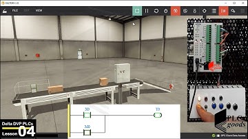 CONNECT DELTA PLC to Factory I/O Using KepServerEX | Delta PLC Communication  | Lesson 4