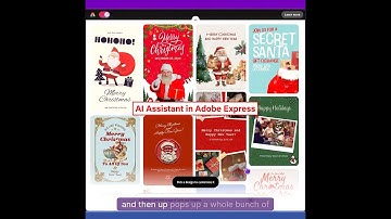 Explore the AI Assistant in Adobe Express!