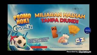 Iklan Crystalin - Promo Hoki Crystalin (2026) @ Indosiar, SCTV, tvOne, RCTI, MNCTV, GTV, & Trans 7