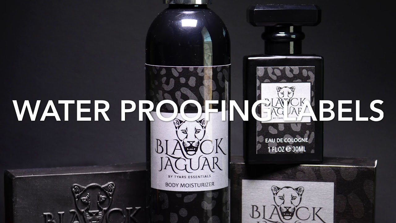 Waterproof your labels with full sheet label paper - YouTube