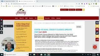 RISD Dual Credit Student Orientation Video