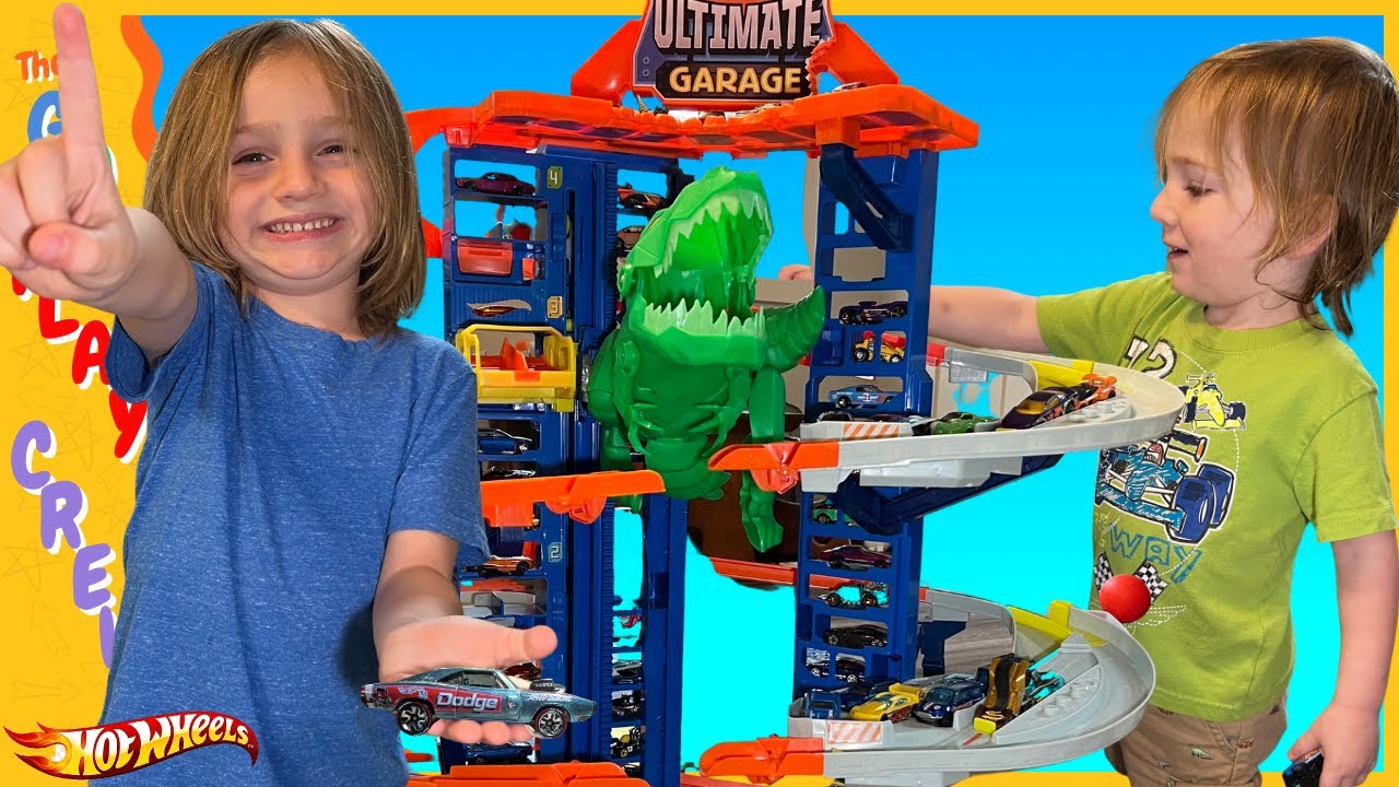 Hot Wheels City ULTIMATE GARAGE Tournament Racing Videos for Kids