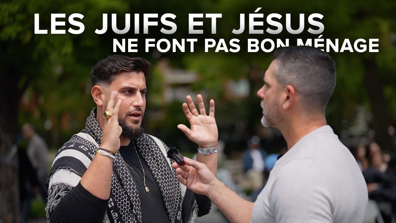 Un JUIF messianique et un JUIF religieux discutent de Jésus | Interview dans la rue