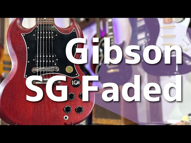 エレキギター紹介】Gibson SG Faded - YouTube