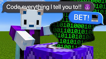 Coding Your Dumb Ideas As You Suggest Them!