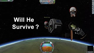 Kerbal Space Program Surviving Re-entry Without a Capsule