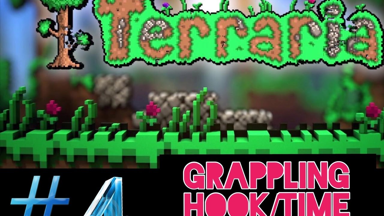 TERRARIA 4 GRAPPING HOOK/TIME LAPS YouTube