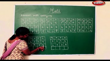 STD 4TH MATHS | Learn Maths - Addition and carrying - 3