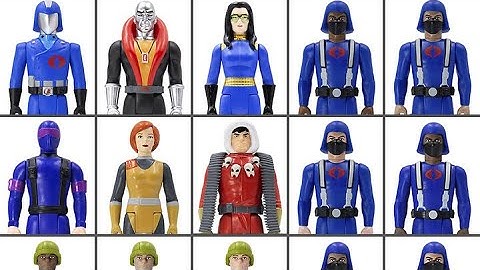 💥 Is Super 7 Doing GiJoe Better Than Hasbro? 💥 ReAction Figures Wave 1 Unboxing 🤯