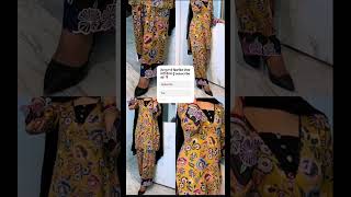 Cotton suit design #trending #fashion #fashionstyle #suitdesign #cottonsuitdesign #machinework