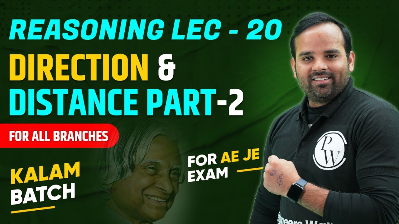 Reasoning Lec - 20 | Direction & Distance part - 2 | All Branches - YouTube