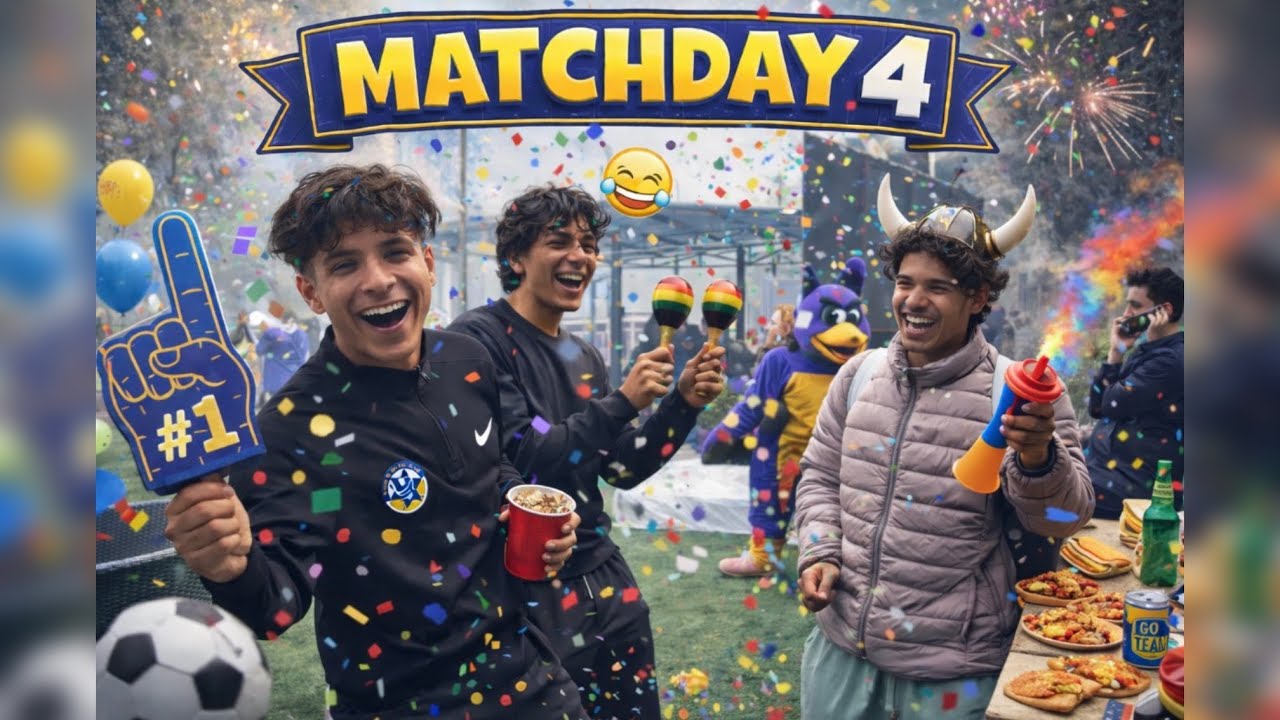 Match day 4 full on fun with lots of backchodi 🤣😂 