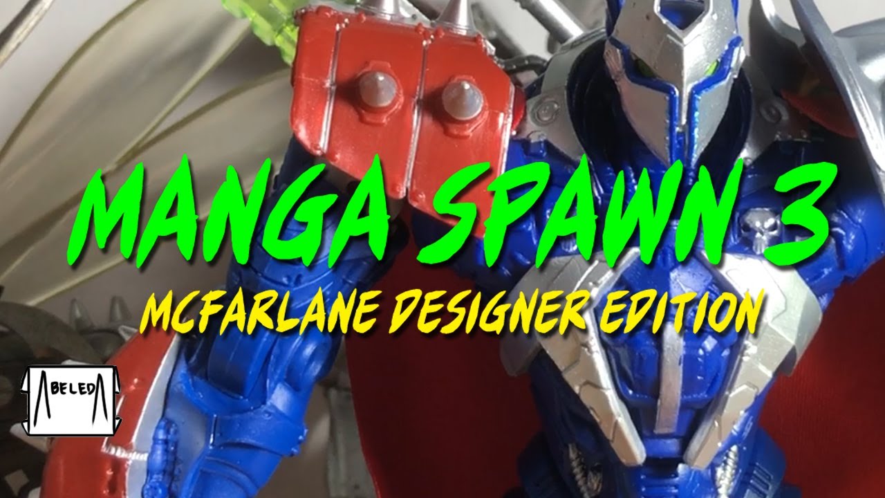 Manga Spawn 3 -McFarlane Designer Edition Mega Fig