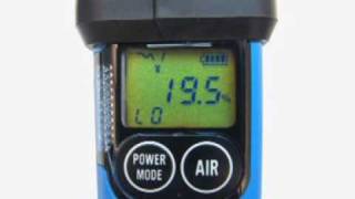 01 Series Gas Monitor Training - Set Alarm Points
