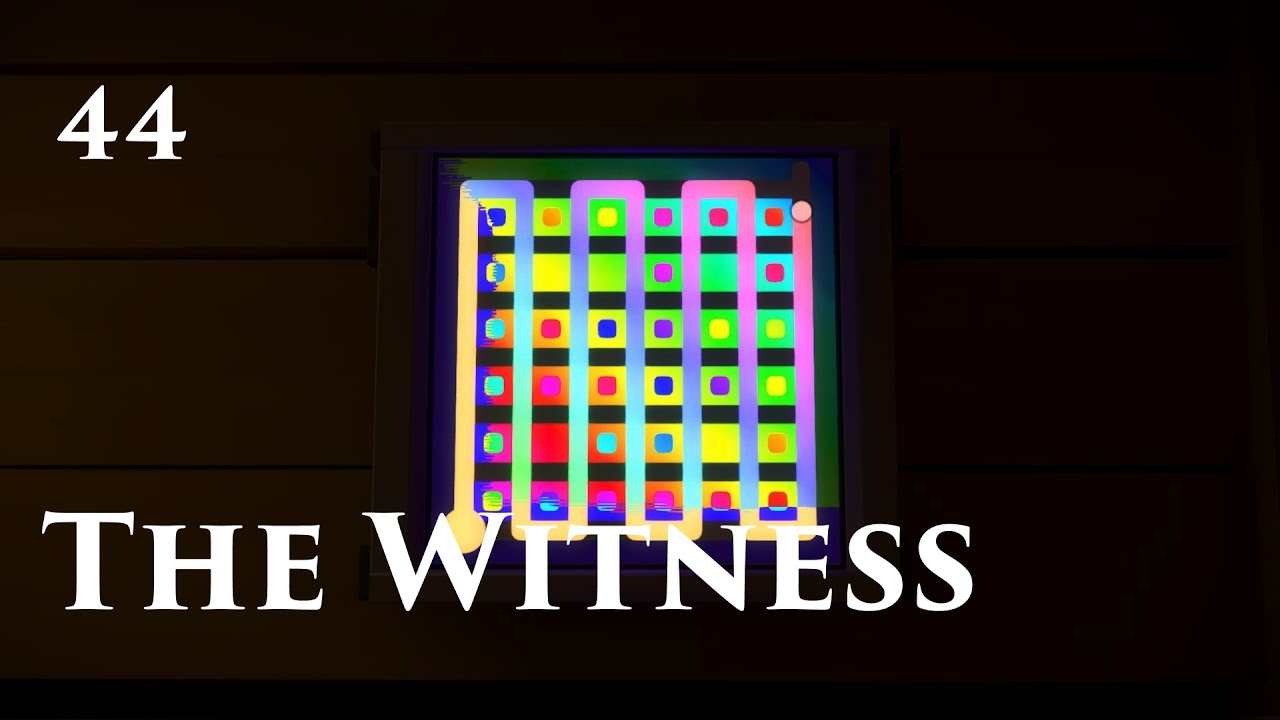 The Witness - Puzzle Game - 44 - YouTube