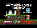 How to walk through walls in growtopia  mod glitches  glitch