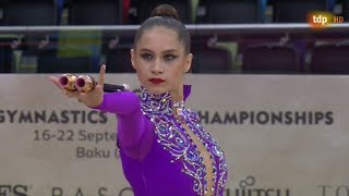 2019 World Championships Baku  Clubs + Ribbon Final