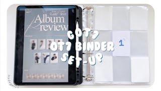✧ SETTING UP MY BINDER FOR THE GOT7 BREATH OF LOVE: LAST PIECE ALBUM ✧