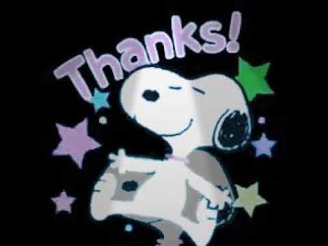 Thank You Snoopy Youtube