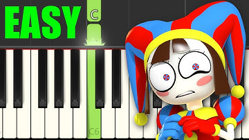 THE AMAZING DIGITAL CIRCUS: PILOT Ending Music (EASY Piano Tutorial)