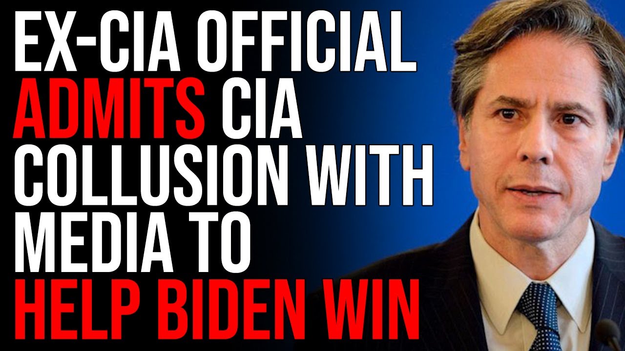 BOMBSHELL Letter Released, Ex-CIA Official ADMITS CIA Collusion With Media To Help Biden Win