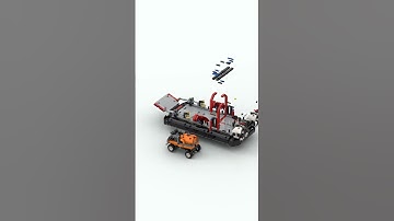Lego Technic - Hovercraft 42076 Build Animation