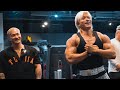 トップフィジーカーの笹生さんと胸トレ