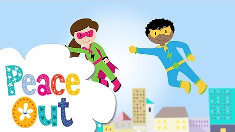 Superhero Flying (Peace Out: Guided Meditation for Kids) | Cosmic Kids