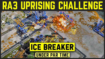 C&C Red Alert 3 Uprising - Challenge - Ice Breaker - Under Par Time [1080p]