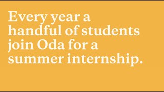 Summer Internship at Oda screenshot 3