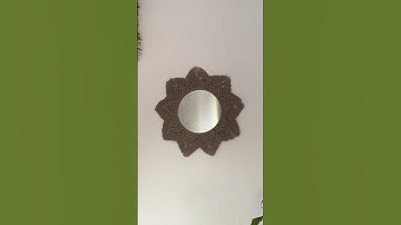 DIY espejo macramé en mi canal #macrame #diy #macramelove #espejo  #shorts #tutorial #viral